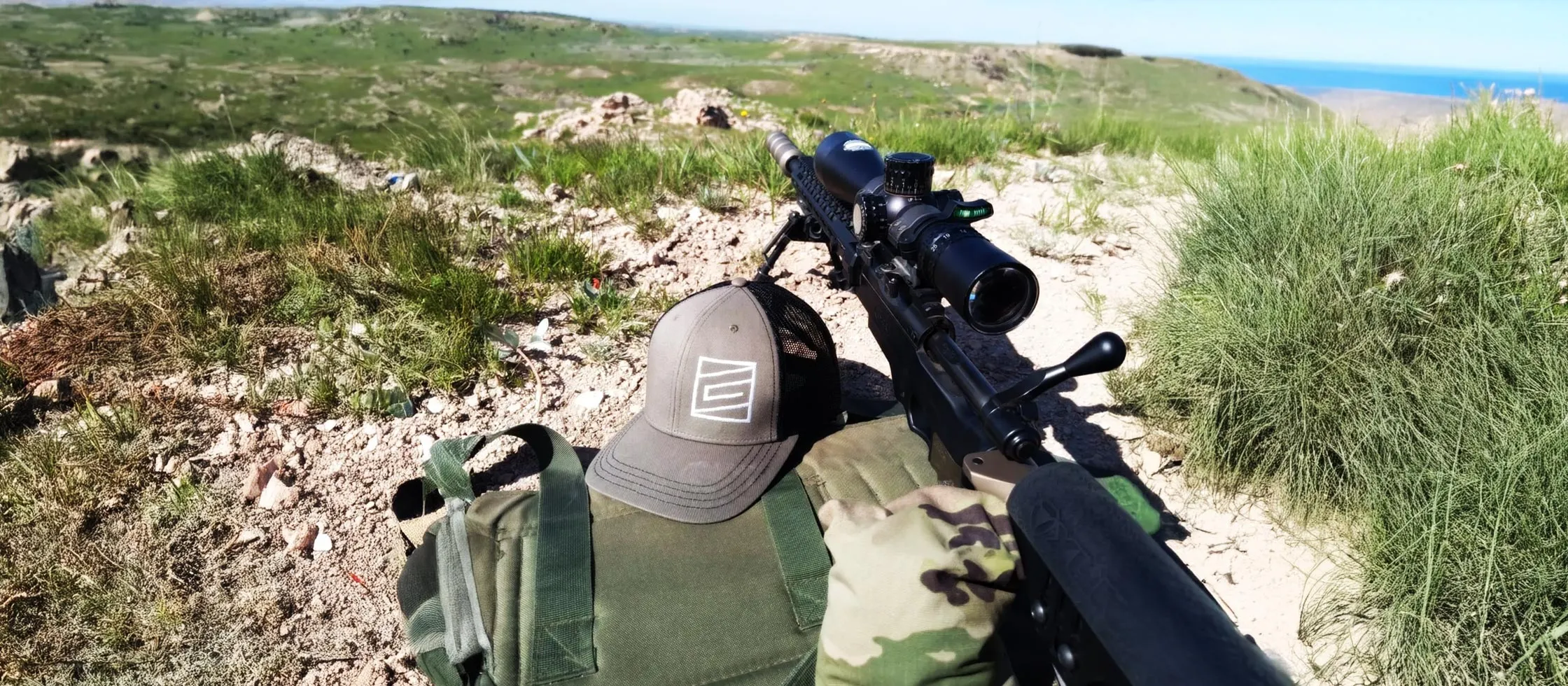 The Greystone mark applied on a branded cap, worn in a training environment
